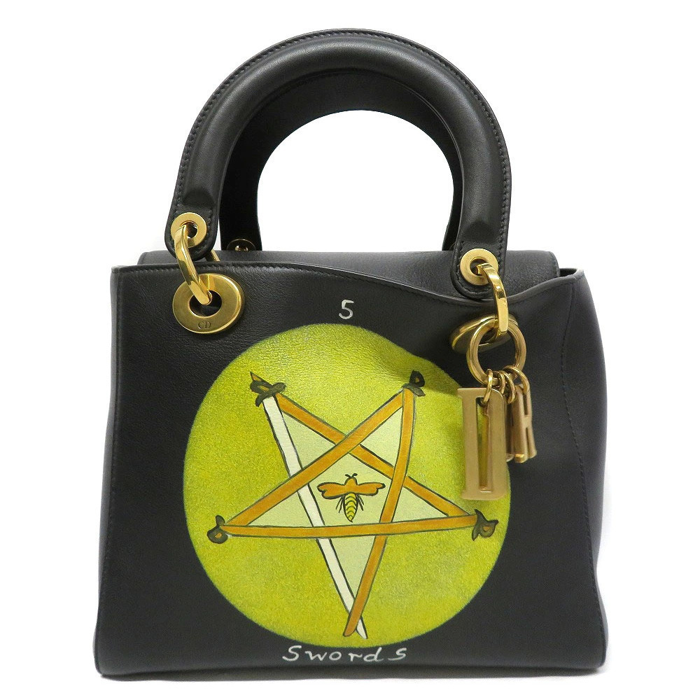 Christian Dior Limited Edition Swords Motherpeace Tarot Lady pentagram bee